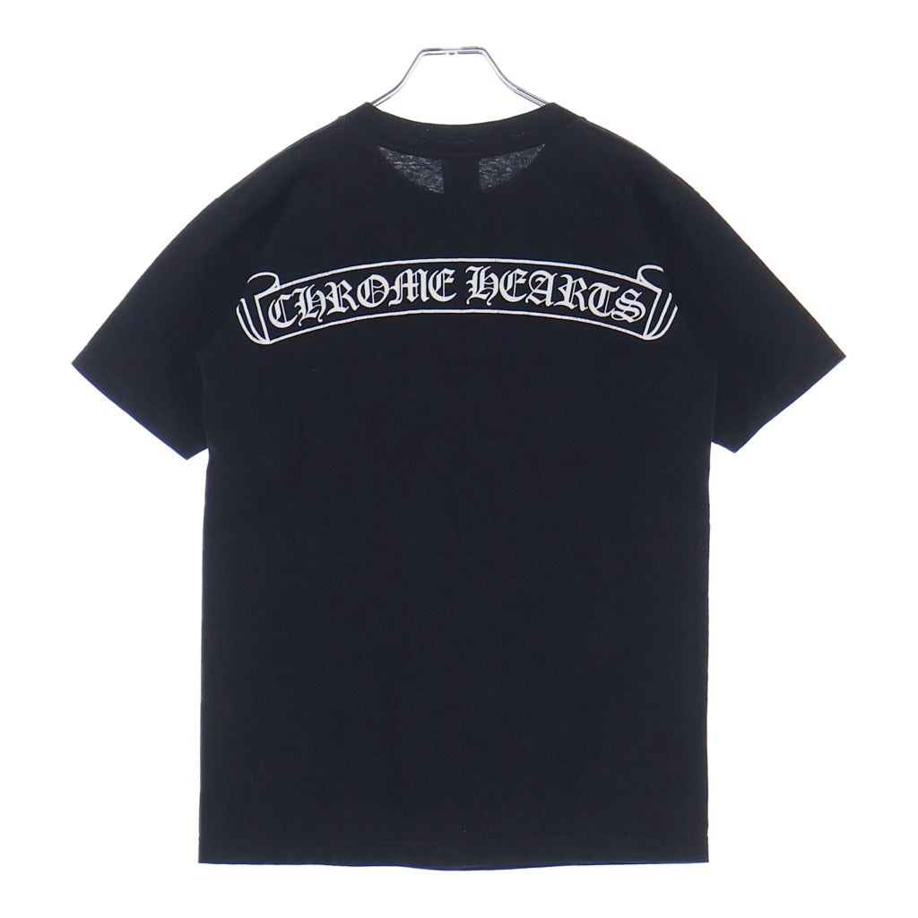 CHROME HEARTS(クロムハーツ) OLD Back Scroll Label Star S/S Tee オールド バックスクロールラベル スタープリント半袖Tシャツ ブラック/ホワイト