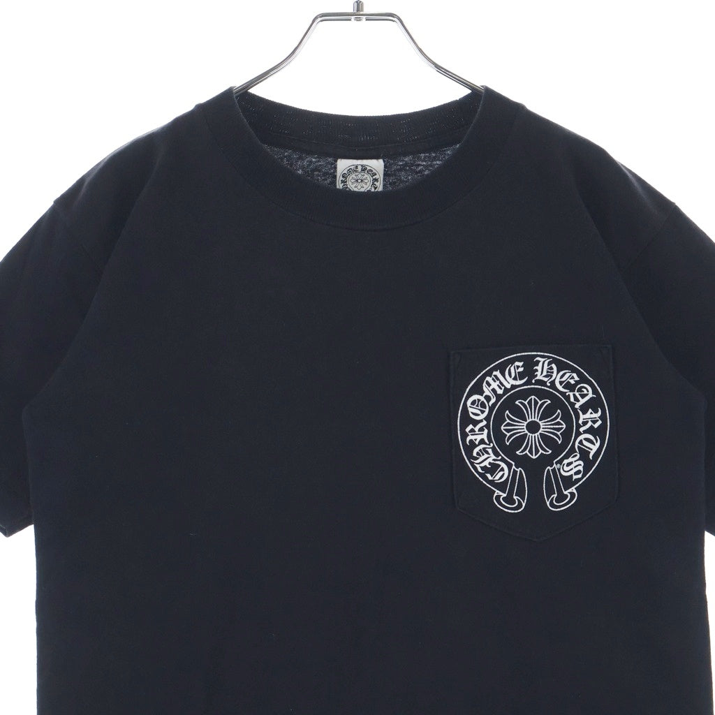 CHROME HEARTS(クロムハーツ) OLD Back Scroll Label Star S/S Tee オールド バックスクロールラベル スタープリント半袖Tシャツ ブラック/ホワイト