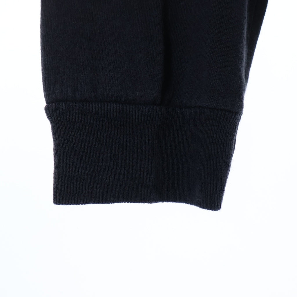 CHROME HEARTS(クロムハーツ) OLD Back Scroll Label Fuck You L/S Tee オールド バックスクロールラベル アームロゴプリント ファックユー 長袖Tシャツ ブラック/ホワイト