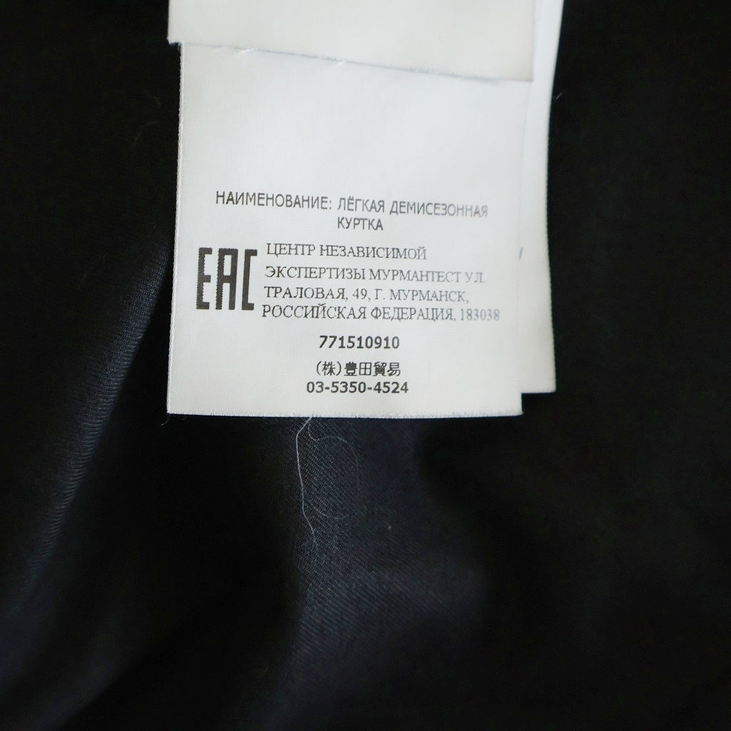 STONE ISLAND(ストーンアイランド) 22AW Patch Pocket Overshirt Jacket 771510910 ポケット ジップ アップ シャツ ジャケット ブラック
