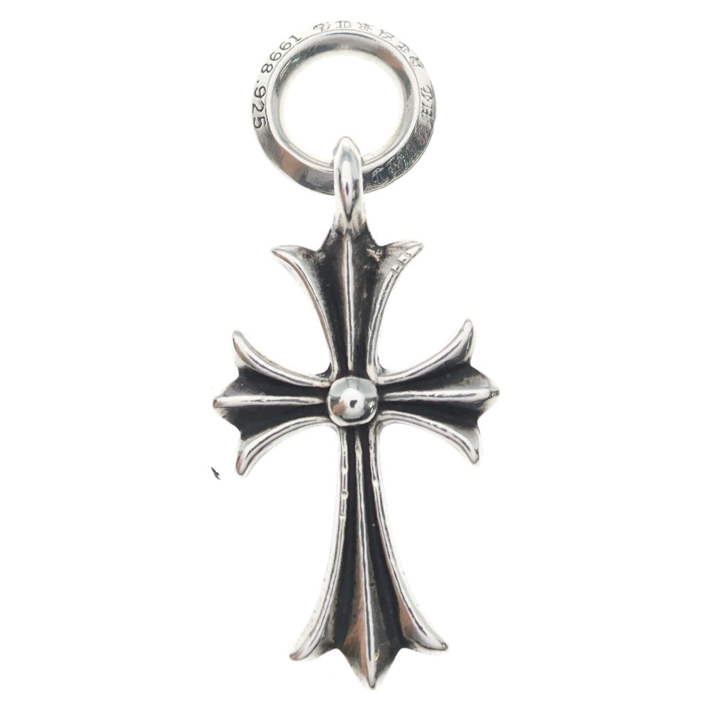 CHROME HEARTS シルバーポリッシングクロスとチャーム CHROME HEARTS(クロムハーツ) TINY CH CROSS タイニーCHクロス