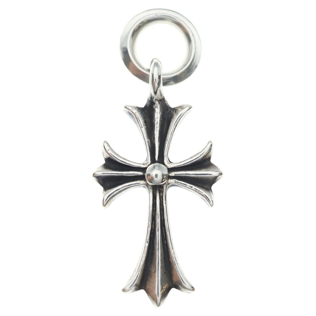CHROME HEARTS(クロムハーツ) TINY CH CROSS タイニーCHクロス チャーム ネックレストップ シルバー BCA382