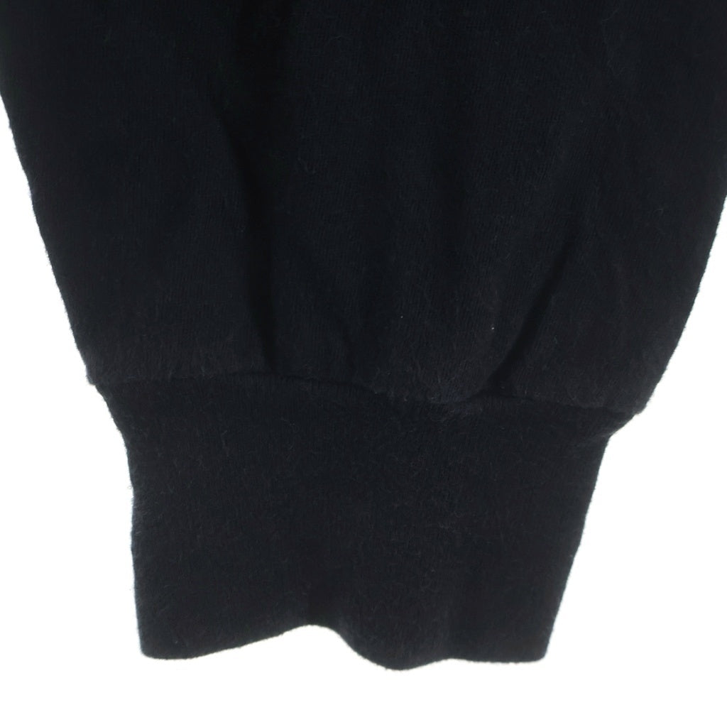 CHROME HEARTS(クロムハーツ) CH LS NECK LOGO ネックロゴプリント 袖ロゴ 長袖Tシャツ ロングスリーブカットソー ブラック