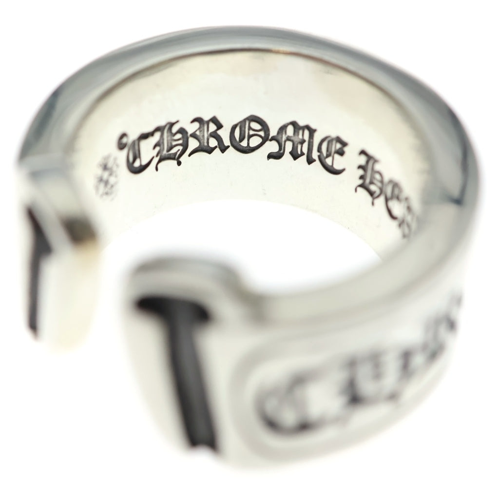 CHROME HEARTS(クロムハーツ) LG SCROLL LABEL ラージスクロールラベル リング シルバーBCA383