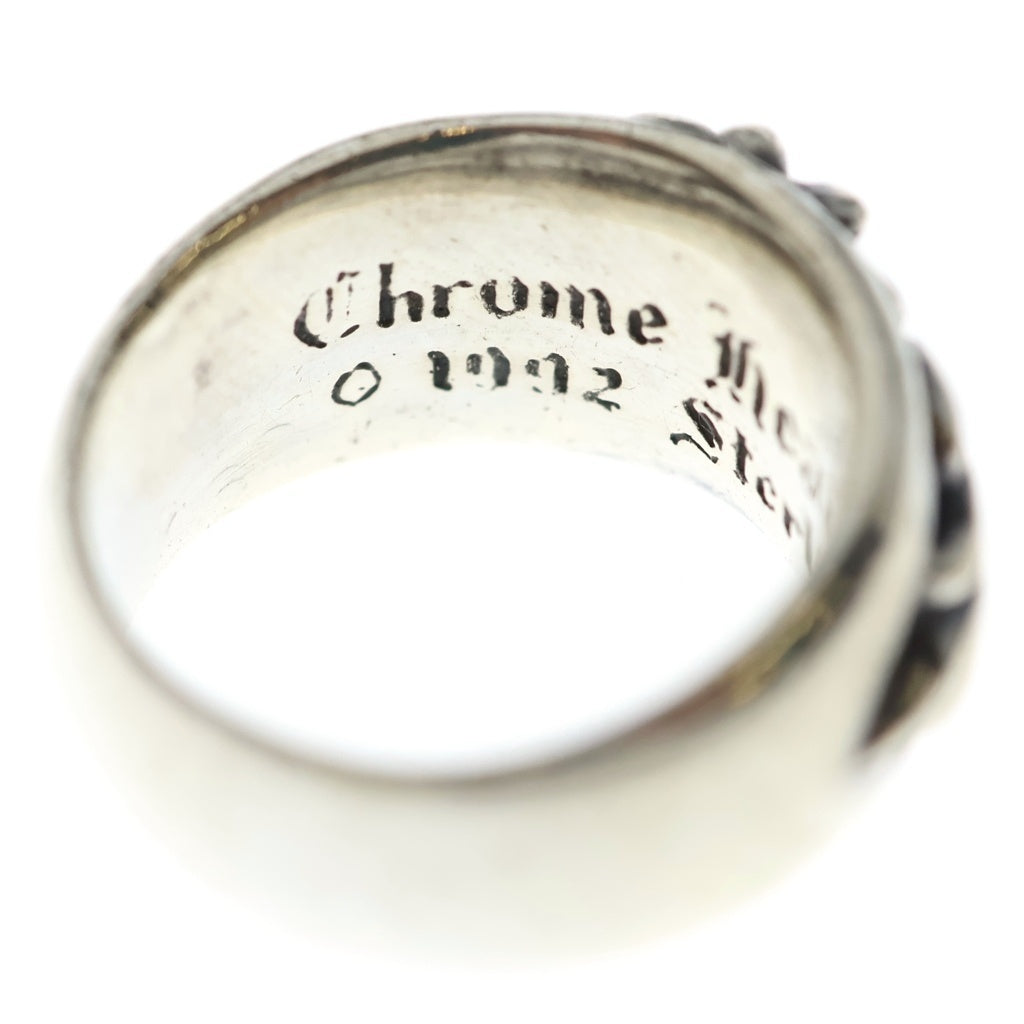 CHROME HEARTS(クロムハーツ) FLRL CRS フローラルクロス リング シルバー BCA346