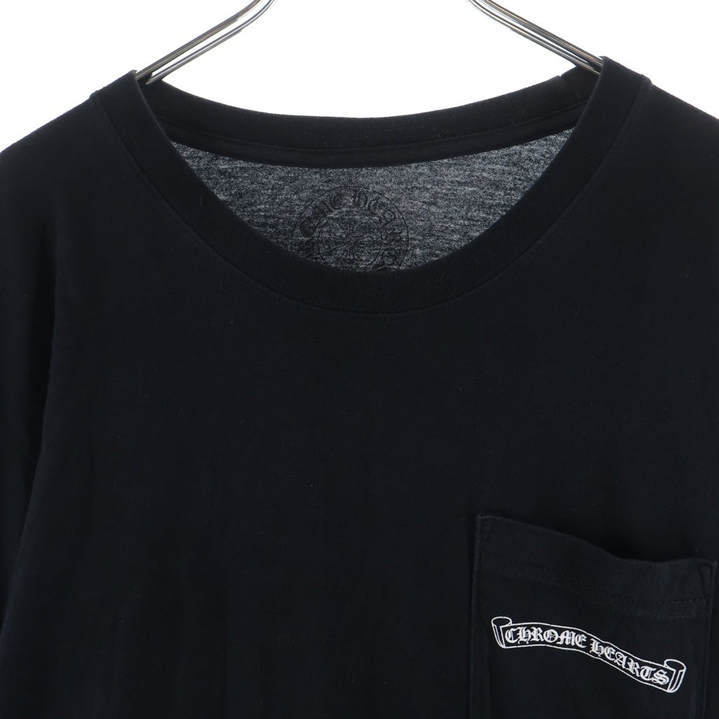 CHROME HEARTS(クロムハーツ) 6 CH PLS L/S TEE CHプラスプリント長袖Tシャツ ブラック