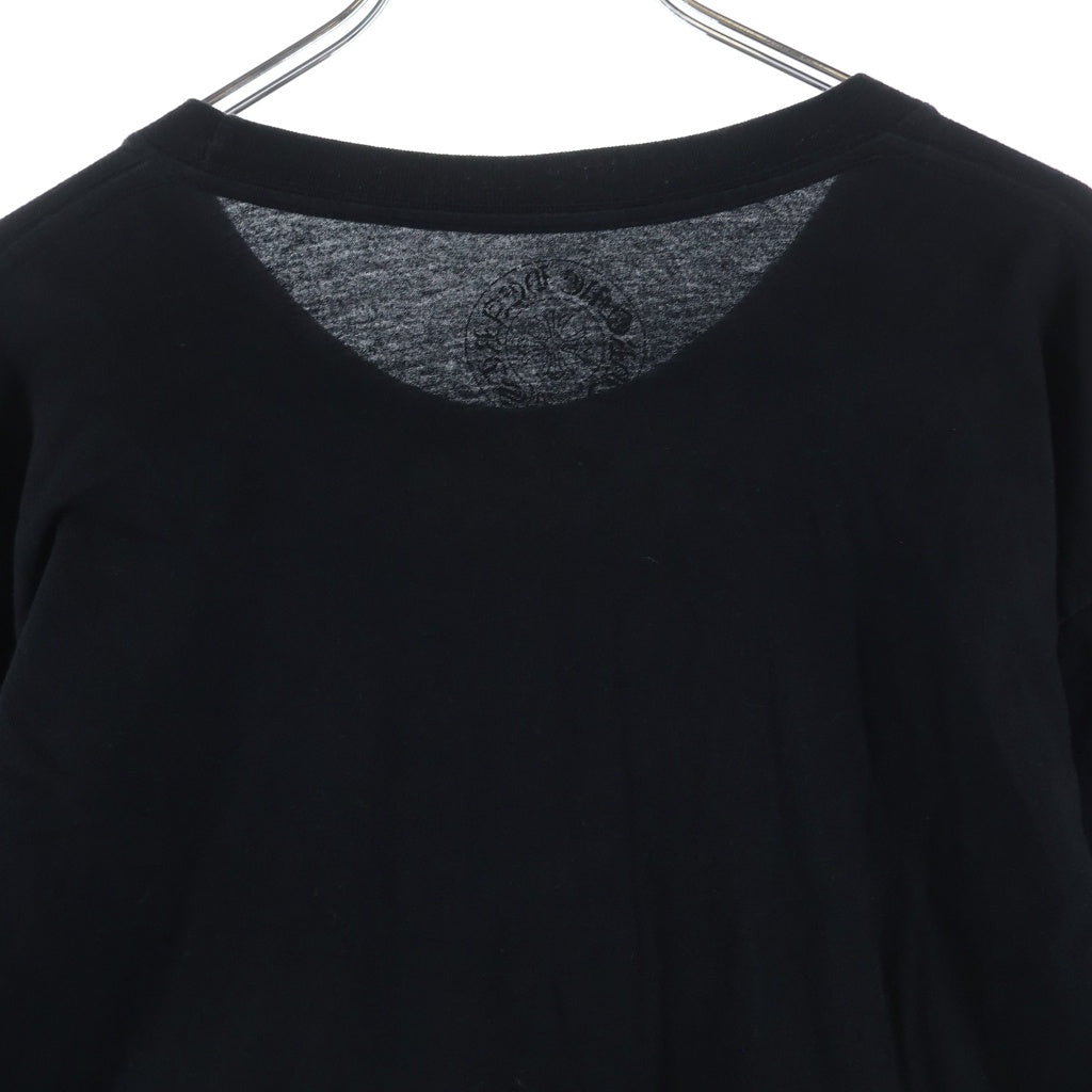 CHROME HEARTS(クロムハーツ) 6 CH PLS L/S TEE CHプラスプリント長袖Tシャツ ブラック