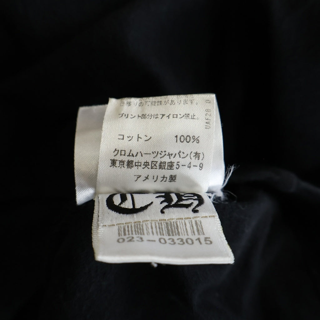 CHROME HEARTS(クロムハーツ) 6 CH PLS L/S TEE CHプラスプリント長袖Tシャツ ブラック