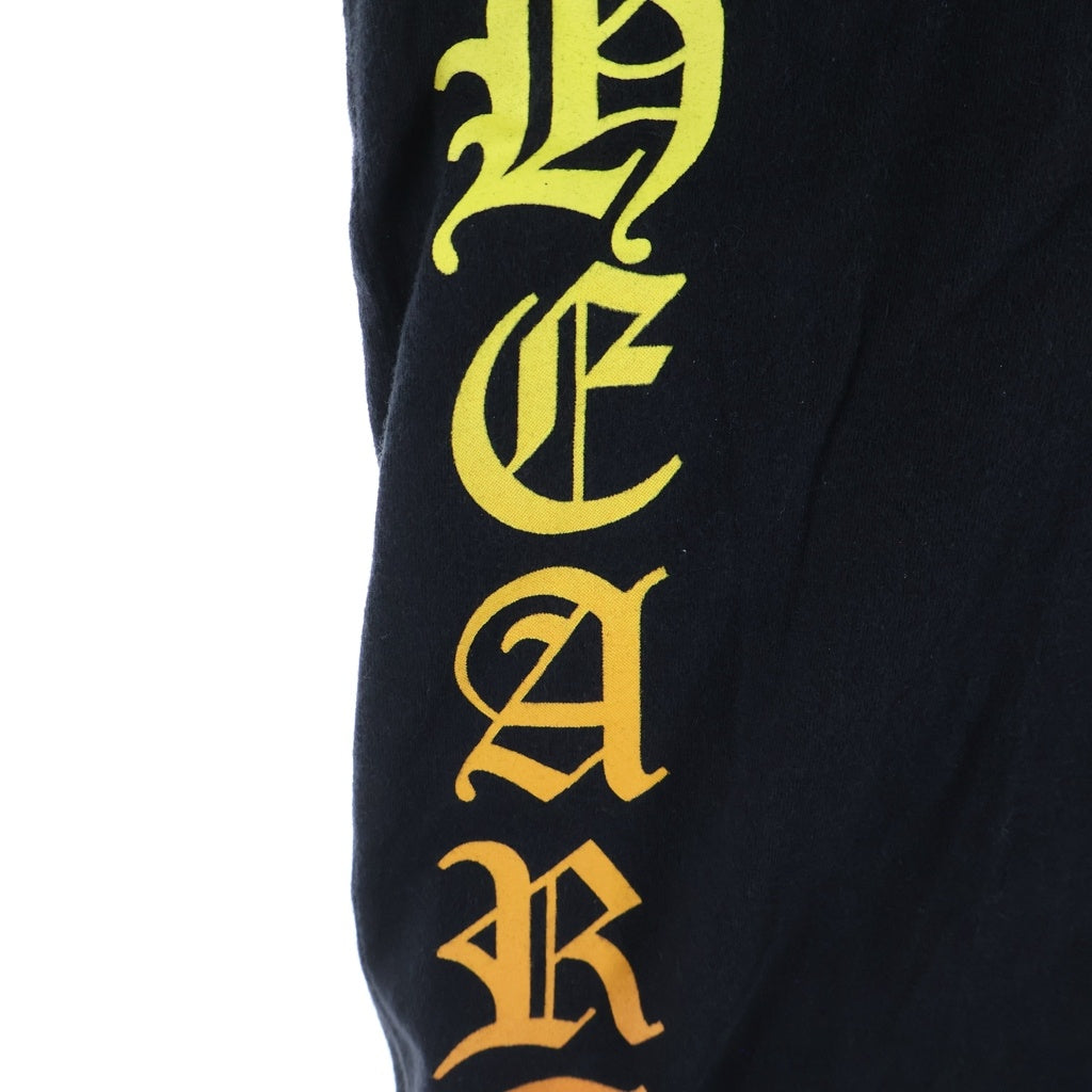 CHROME HEARTS(クロムハーツ) Neck Logo Horseshoe S/S Tee ネックロゴ ホースシュープリント半袖Tシャツ ブラック