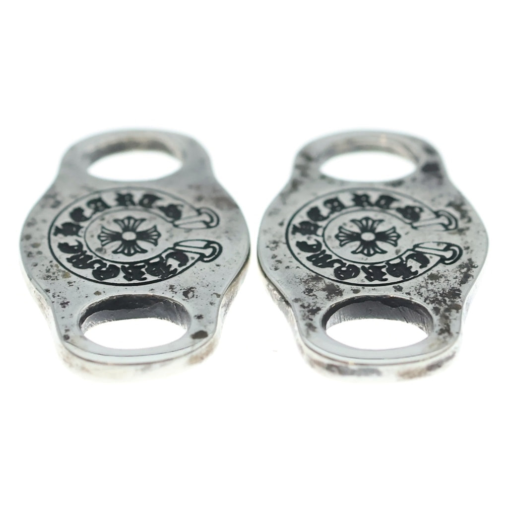 CHROME HEARTS(クロムハーツ) SHOELACE SET V1 シューレース デュブレ 2個セット シルバー BCA313