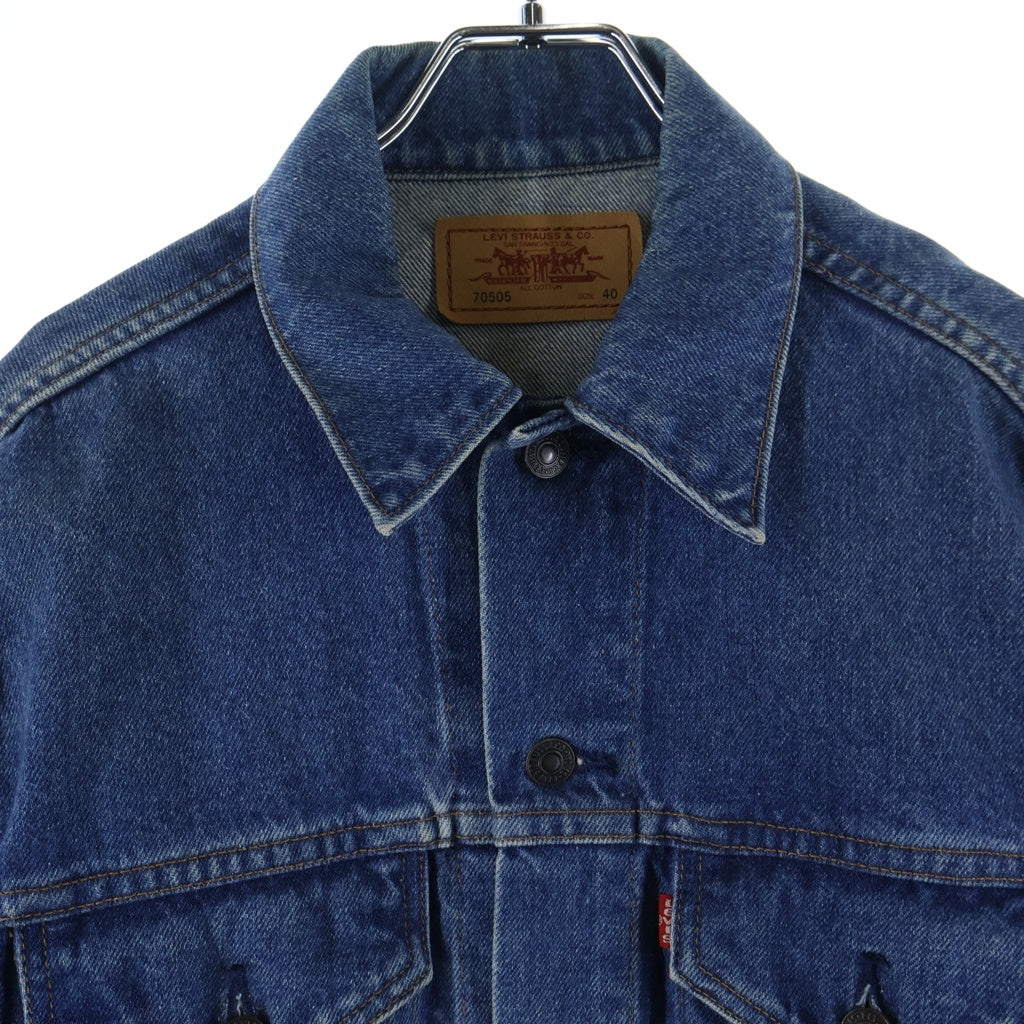 Levi's(リーバイス) 90S VINTAGE 4th デニムトラッカージャケット Gジャン インディゴ 70505-02
