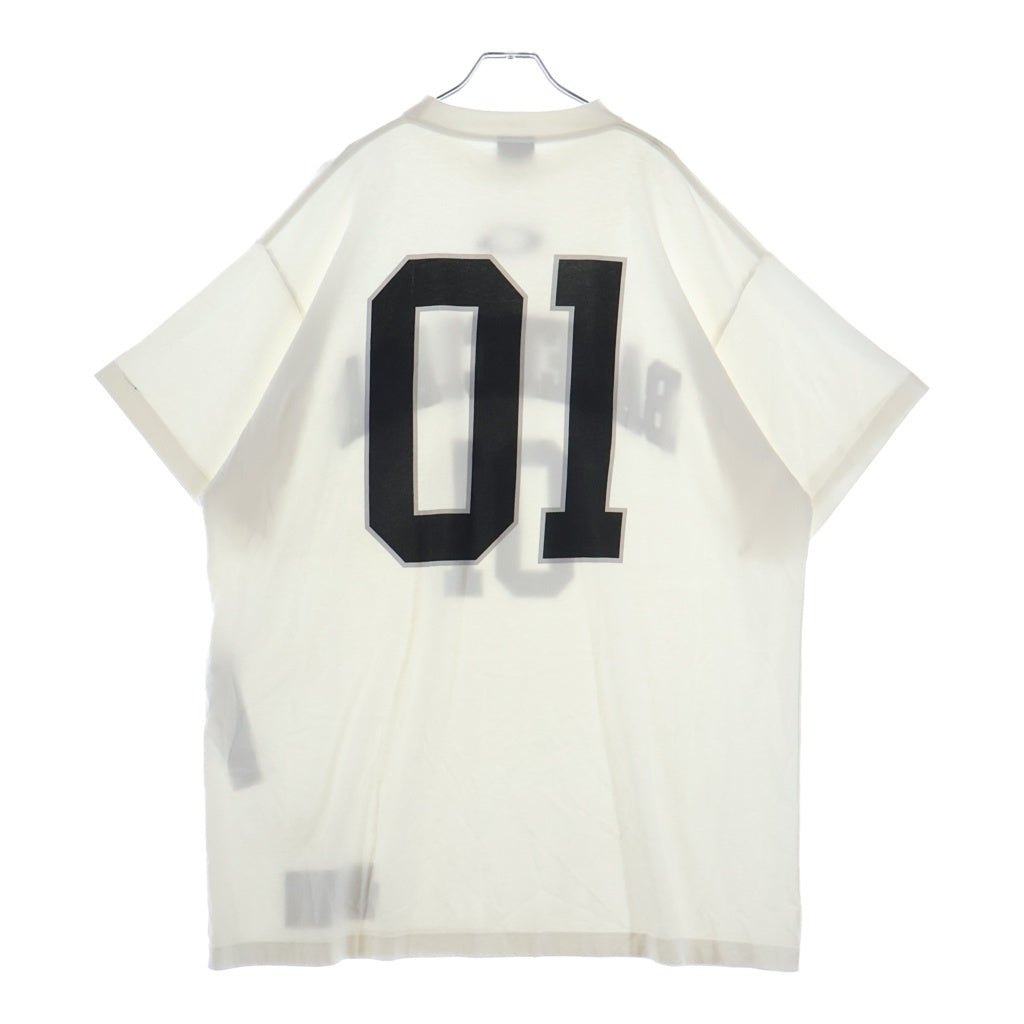 BALENCIAGA(バレンシアガ) Basketball Series バスケットシリーズ モックネックTシャツ ホワイト 787349 TRVW9