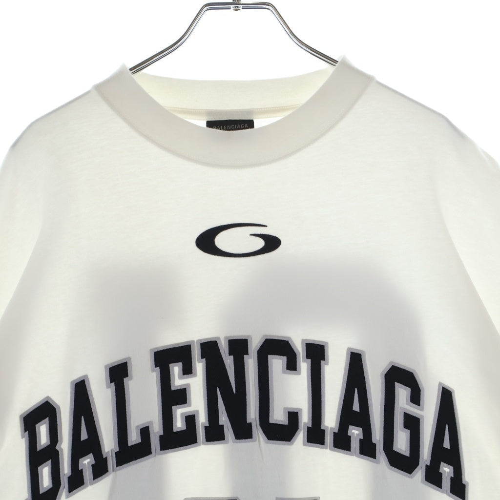 BALENCIAGA(バレンシアガ) Basketball Series バスケットシリーズ モックネックTシャツ ホワイト 787349 TRVW9