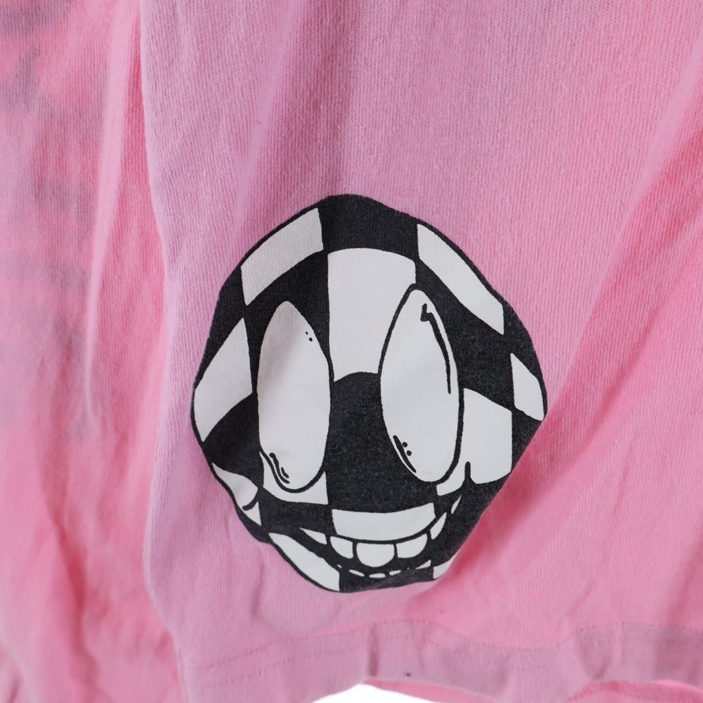 CHROME HEARTS(クロムハーツ) MATTY BOY Matty Boy Vanity マッティボーイ クルーネック 長袖Tシャツ カットソー ピンク