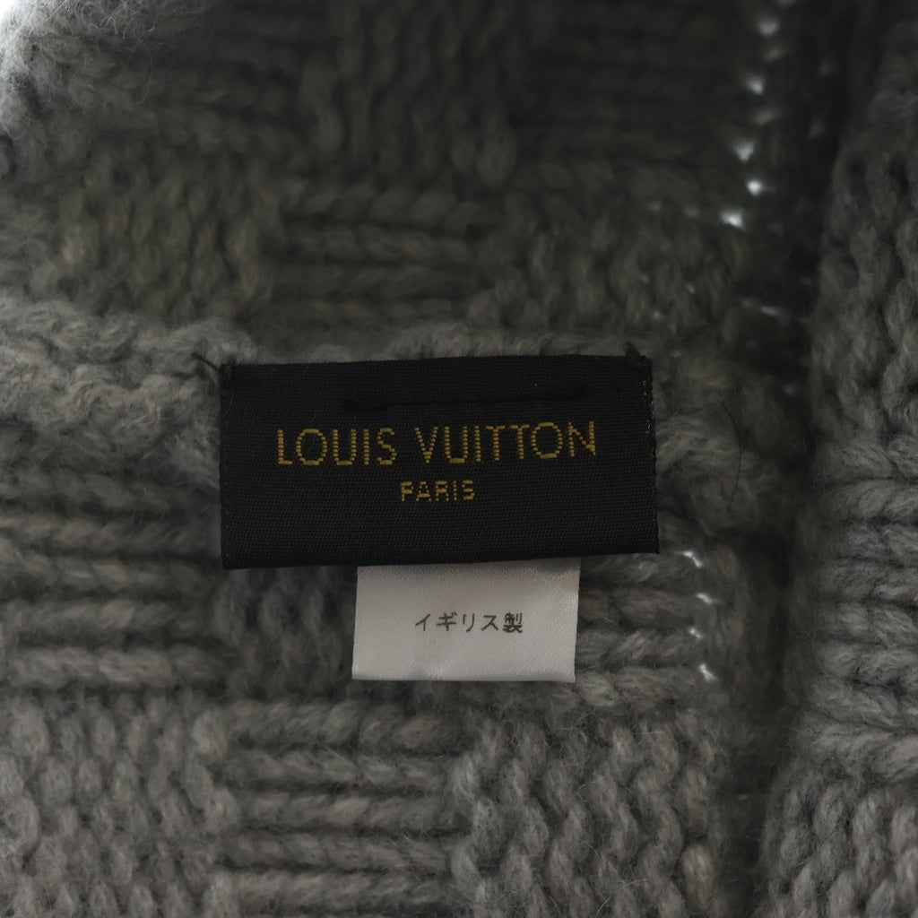LOUIS VUITTON(ルイヴィトン) ボネ・ヘルシンキ カシミア ビーニー ニット帽 帽子 グレー M74404