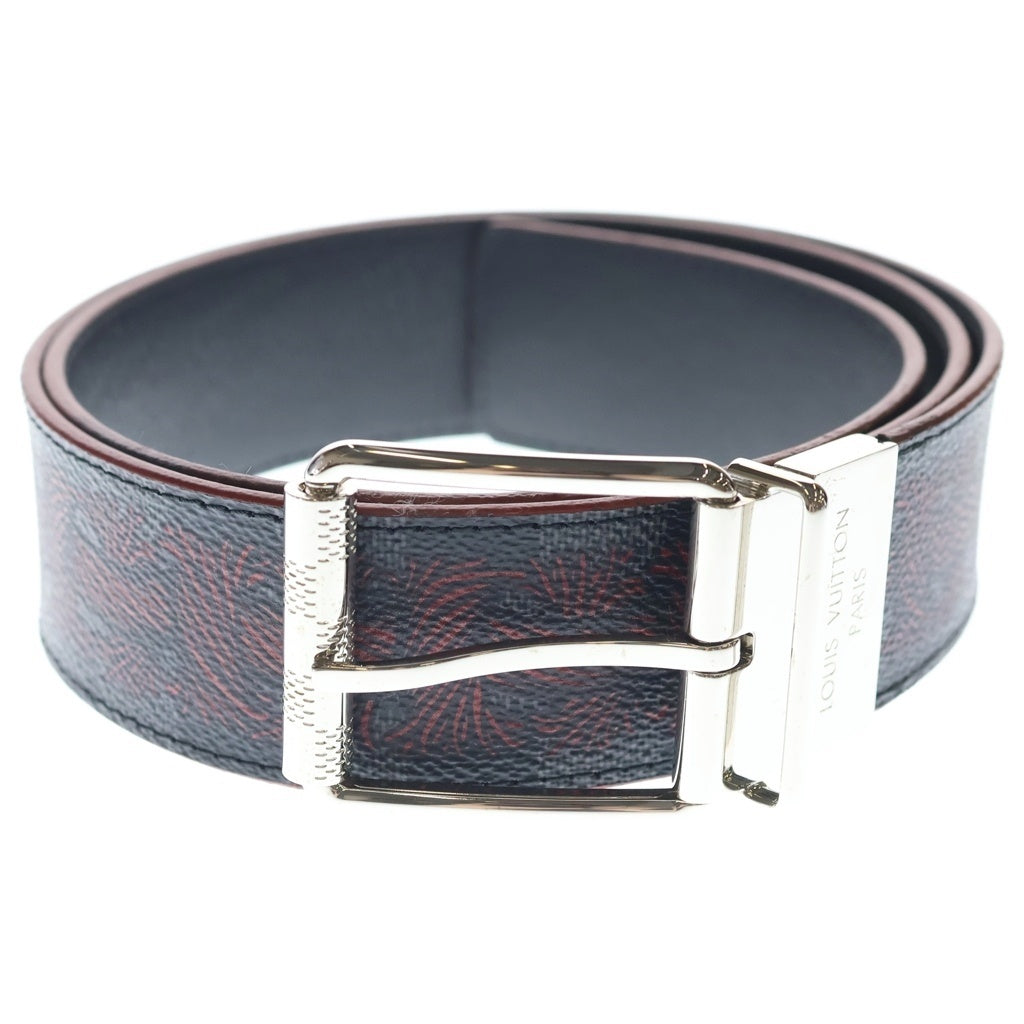 LOUIS VUITTON(ルイヴィトン) ×Christopher Nemeth クリストファーネメス サンチュール ベルト ブラック/レッド M9329