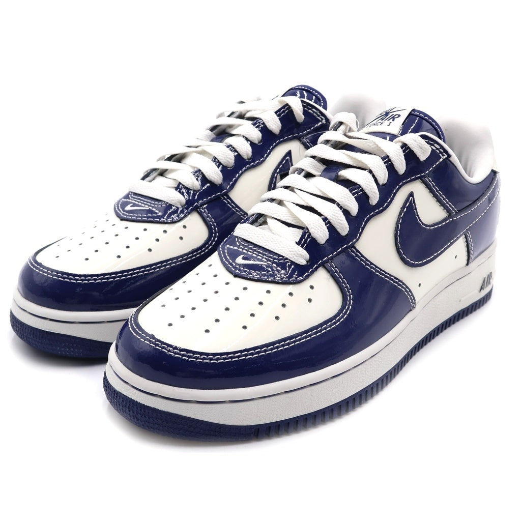 NIKE(ナイキ) ×NIGO AIR FORCE 1 '01 LO LAST ORGY 2 エアフォース1 '01 ロー ラストオージー2 ローカットスニーカー ホワイト/ネイビー US8.5/26.5cm