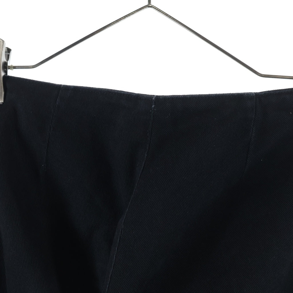 CHROME HEARTS(クロムハーツ) OLD JEAN SL FLEURKNEE オールド フレアニー ボタンフライデニムパンツ レディース ブラック
