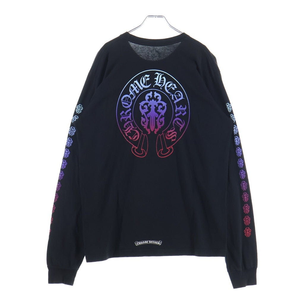 CHROME HEARTS(クロムハーツ) Arm Vine Dagger L/S Tee アーム バックヴァインダガープリント長袖Tシャツ ブラック