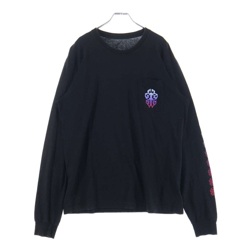 CHROME HEARTS(クロムハーツ) Arm Vine Dagger L/S Tee アーム バックヴァインダガープリント長袖Tシャツ ブラック