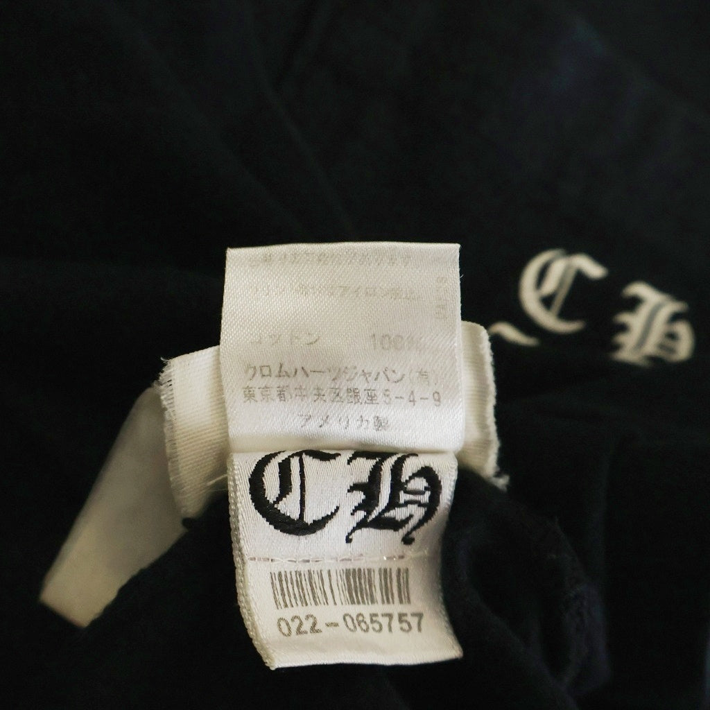 CHROME HEARTS(クロムハーツ) Osaka Back Scroll Label Logo S/S Tee 大阪限定 バックスクロールラベル半袖Tシャツ ブラック/ホワイト