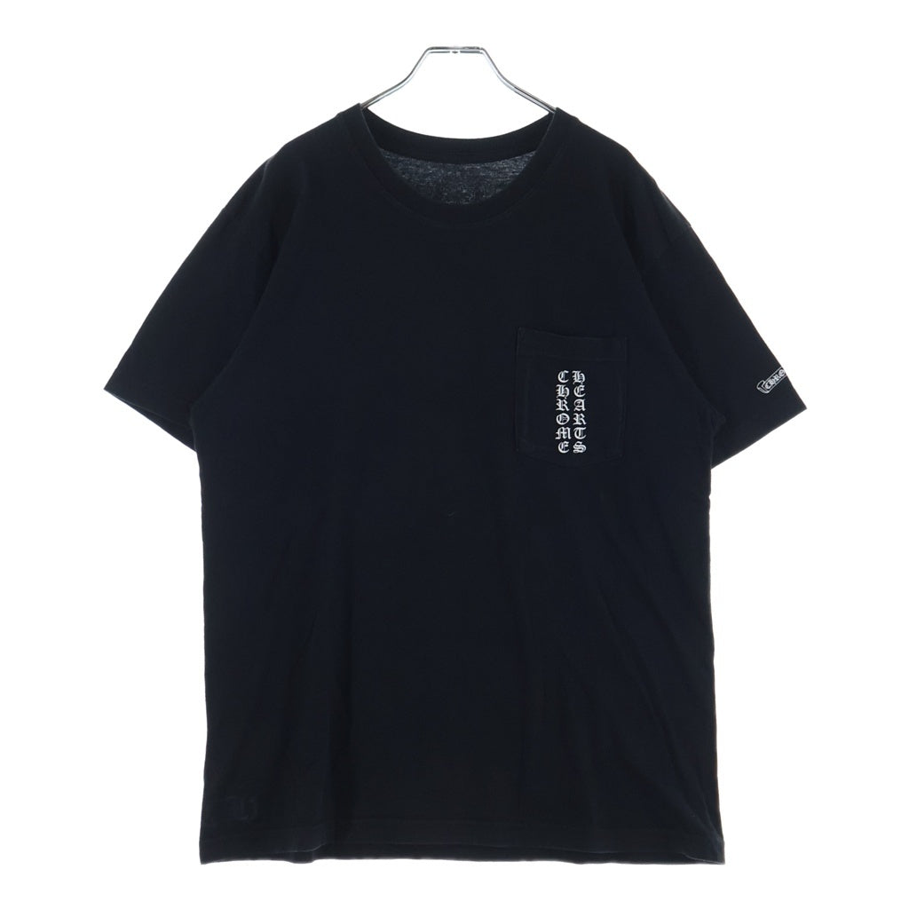 CHROME HEARTS(クロムハーツ) Osaka Back Scroll Label Logo S/S Tee 大阪限定 バックスクロールラベル半袖Tシャツ ブラック/ホワイト