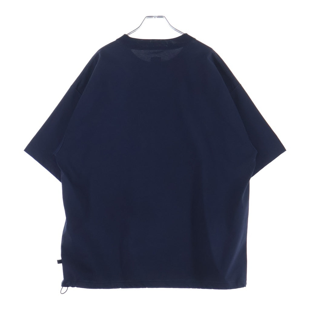 DAIWA PIER39(ダイワ ピアサーティナイン) 22SS TECH DRAWSTRING TEE S/S テックドローストリングTシャツ ネイビー BE-36122GM