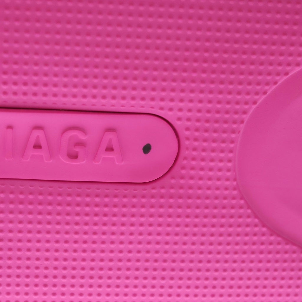 BALENCIAGA(バレンシアガ) 22AW ×Crocs Rubber Tote Bag 702266 ×クロックス ラバートートバッグ ピンク