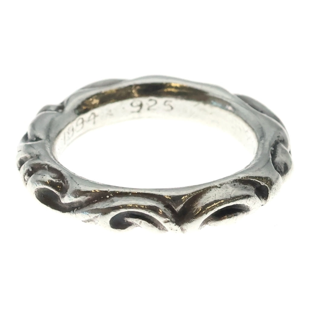 CHROME HEARTS(クロムハーツ) SCRL BAND スクロールバンド リング シルバー BCA351