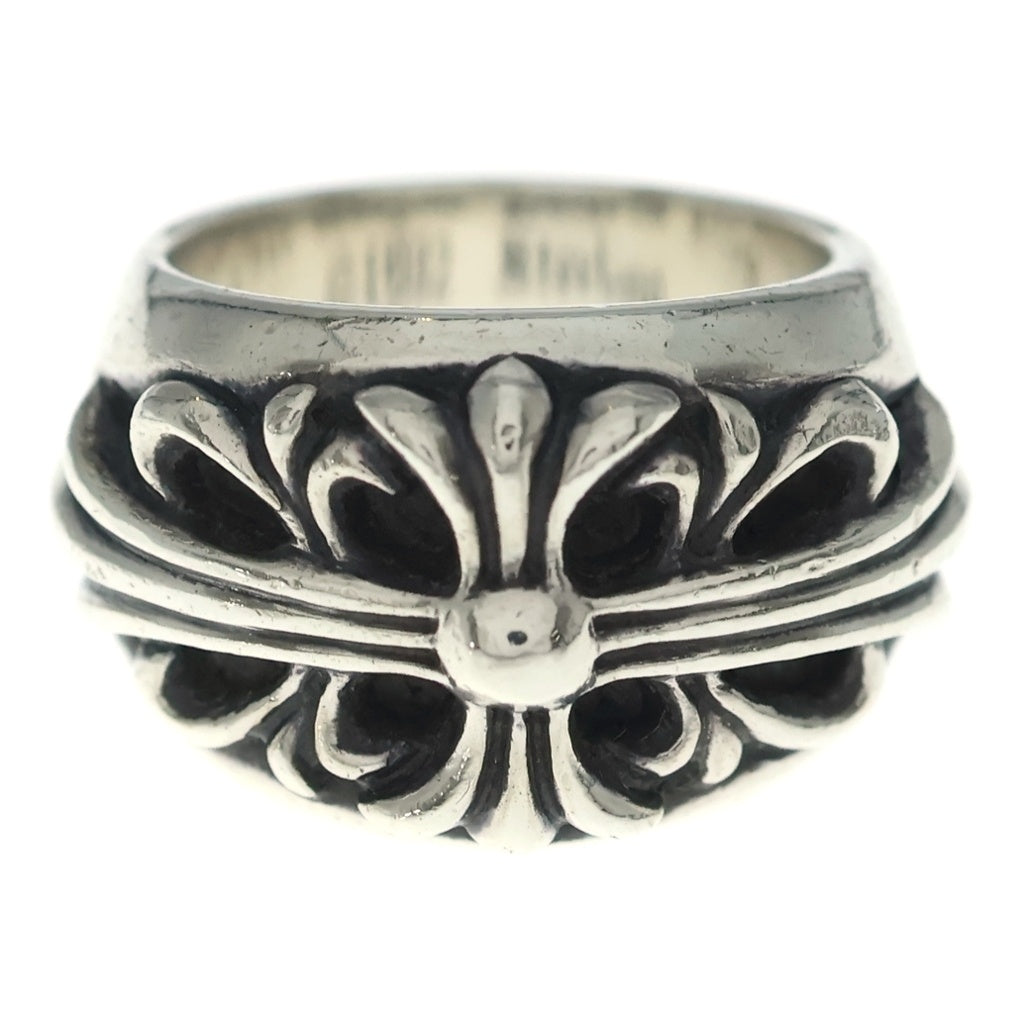 CHROME HEARTS(クロムハーツ) FLRL CRS フローラルクロス リング シルバー BCA346 レディース