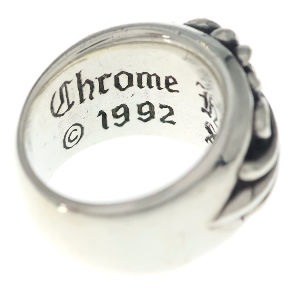 CHROME HEARTS(クロムハーツ) FLRL CRS フローラルクロス リング シルバー BCA346 レディース