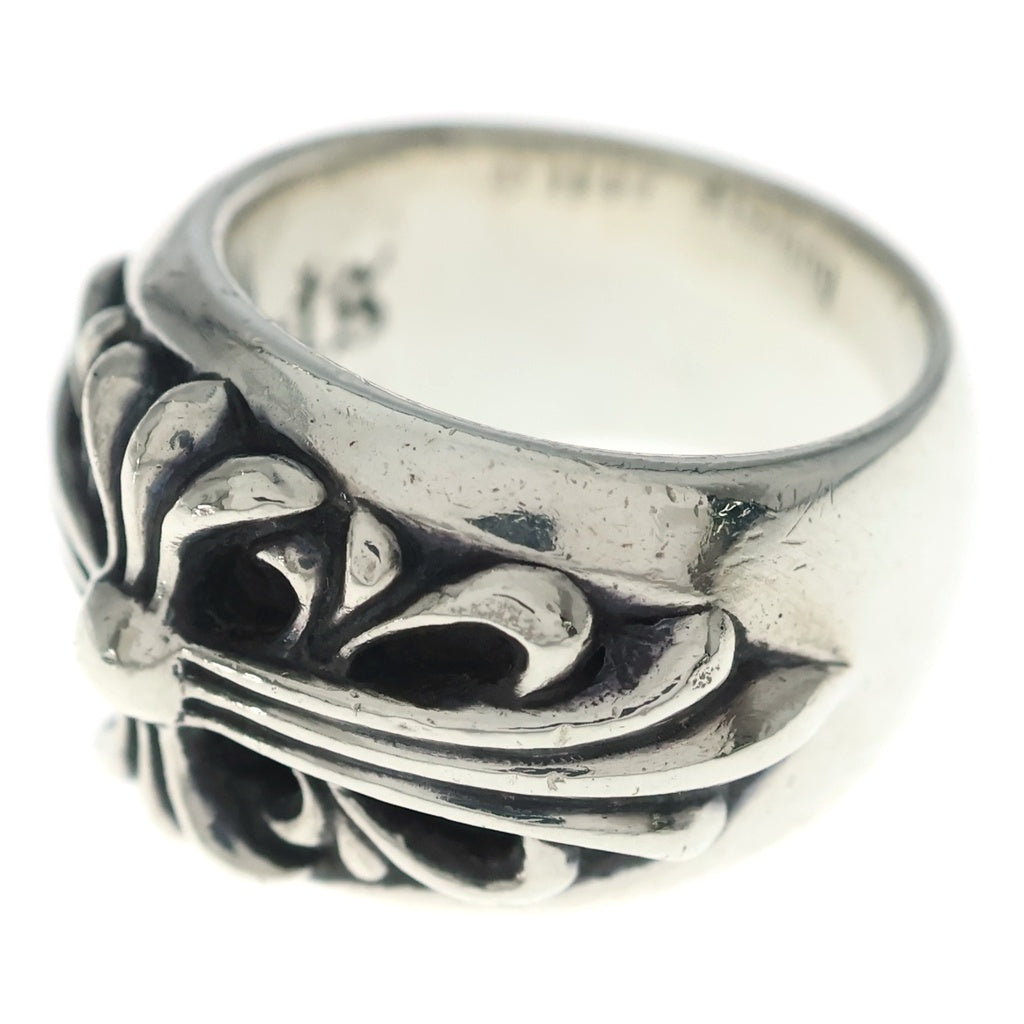 CHROME HEARTS(クロムハーツ) FLRL CRS フローラルクロス リング シルバー BCA346 レディース