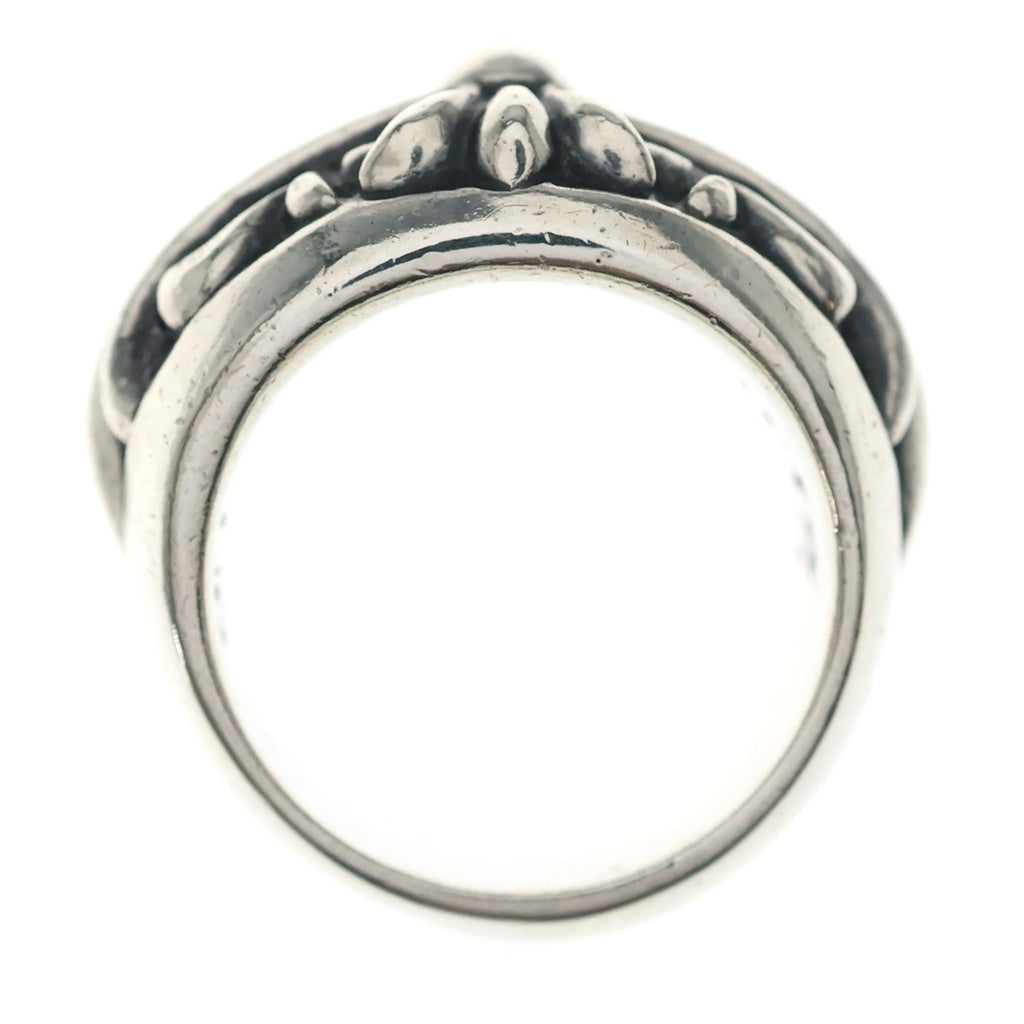CHROME HEARTS(クロムハーツ) FLRL CRS フローラルクロス リング シルバー BCA346 レディース