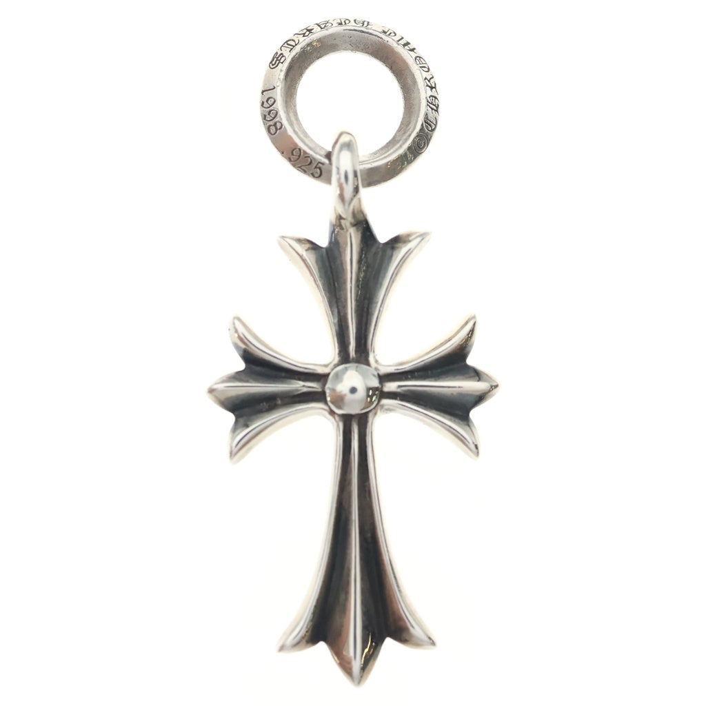 CHROME HEARTS(クロムハーツ) TINY CH CROSS タイニーCHクロス チャーム ネックレストップ シルバー BCA382