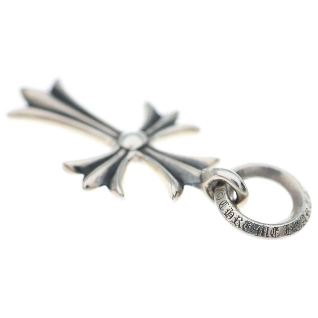CHROME HEARTS(クロムハーツ) TINY CH CROSS タイニーCHクロス チャーム ネックレストップ シルバー BCA382