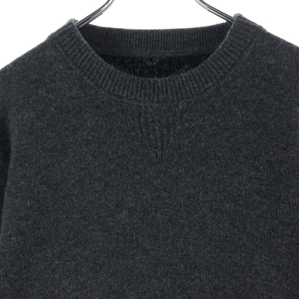 LOUIS VUITTON(ルイヴィトン) 19AW ハーフアンドハーフ モノグラム ニット セーター グレー HGN41WIXW
