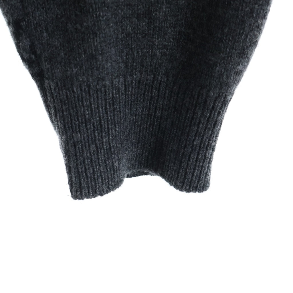 LOUIS VUITTON(ルイヴィトン) 19AW ハーフアンドハーフ モノグラム ニット セーター グレー HGN41WIXW