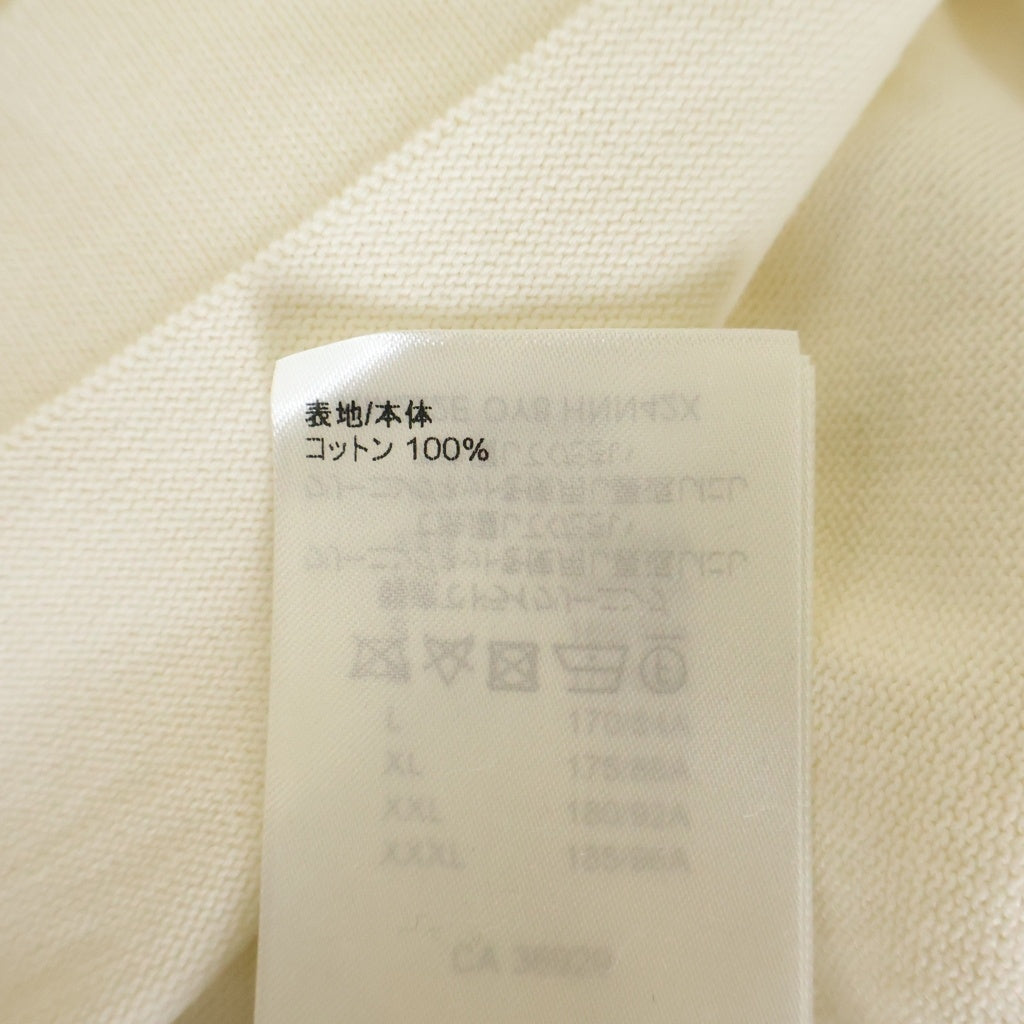 LOUIS VUITTON(ルイヴィトン) 23SS シグネチャーショートスリーブ ニット ホワイト RM222E OY8 HNN42X