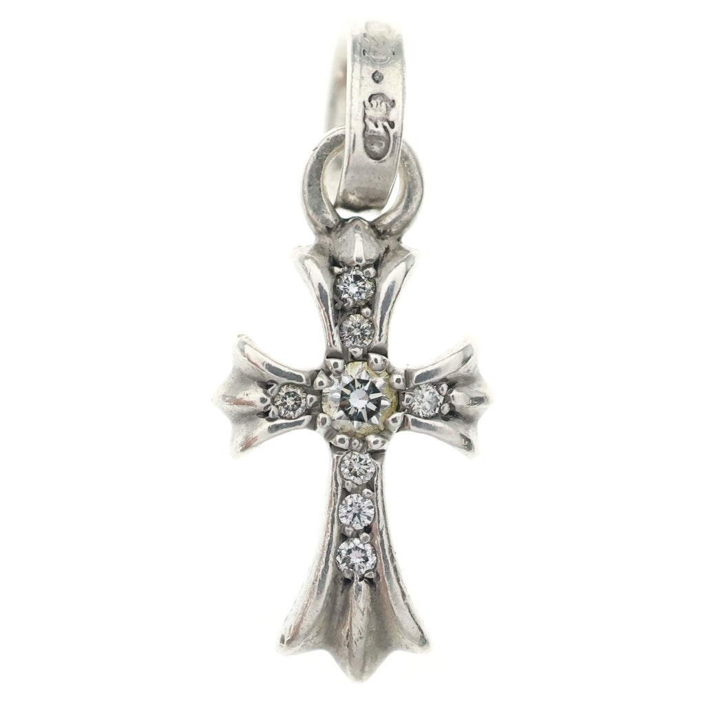CHROME HEARTS(クロムハーツ) CRS BBYFAT P DMND ベイビーファット PAVEダイヤ ペンダントトップ シルバー BCA234