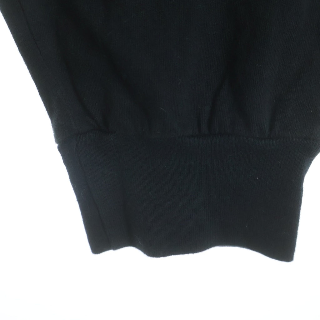 CHROME HEARTS(クロムハーツ) BACK CEMETERY CROSS PRINT L/S TEE バックセメタリークロスプリント長袖Tシャツ ブラック