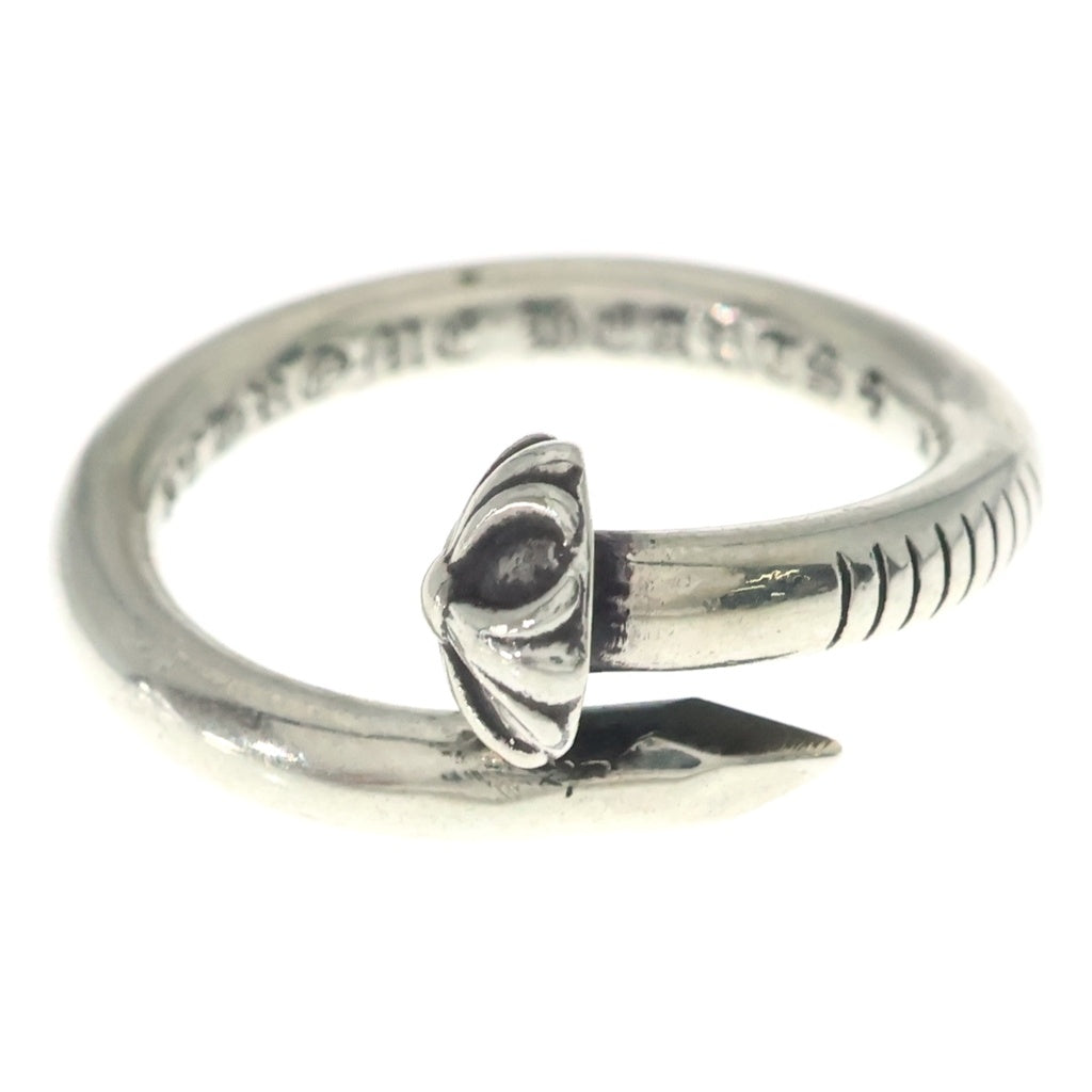 CHROME HEARTS(クロムハーツ) NAIL CRSBALL ネイル クロスボール リング シルバー BCA349