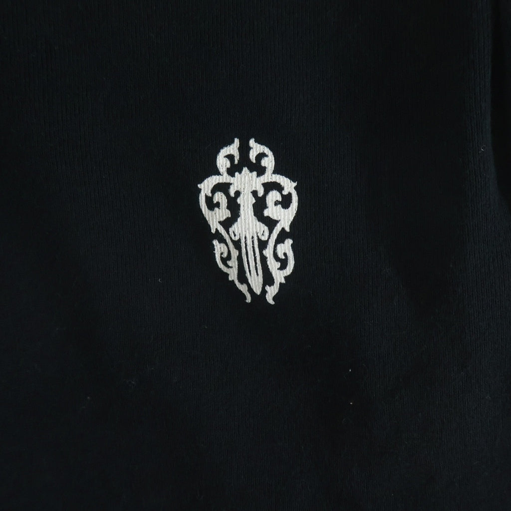 CHROME HEARTS(クロムハーツ) OLD VINE DAGGER L/S TEE オールド ヴァインダガープリント長袖Tシャツ ブラック レディース