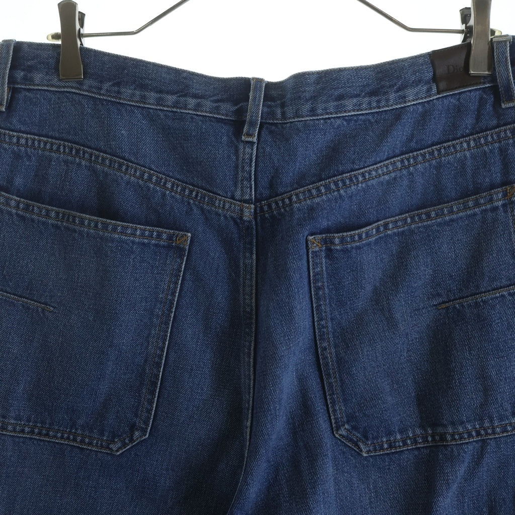 DIOR(ディオール) 26SS サイドロゴ刺繍 カーゴデニムパンツ インディゴ 683D182B3062