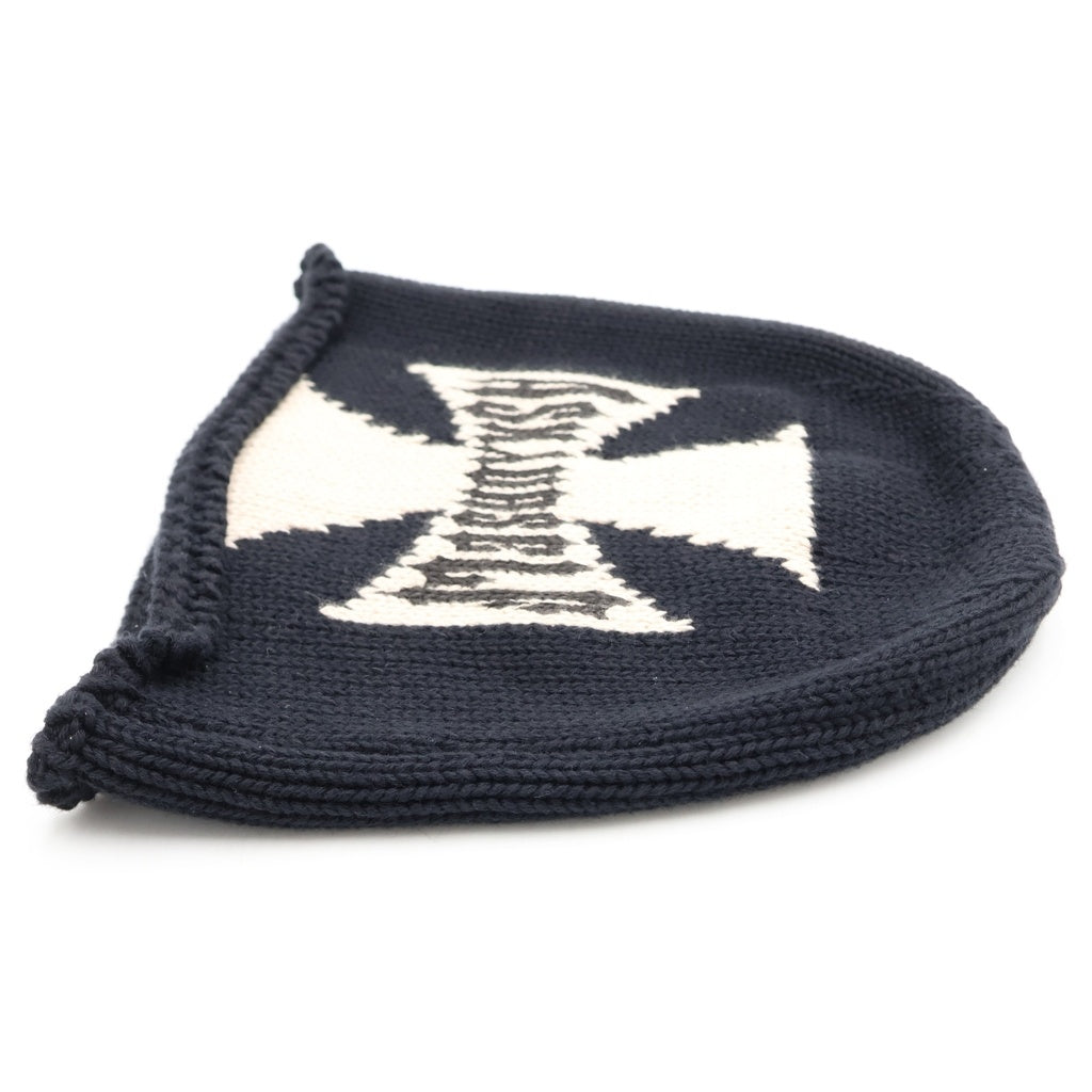 ASKYURSELF(アスクユアセルフ) Rider Cross Beanie ライダークロス ビーニー ブラック
