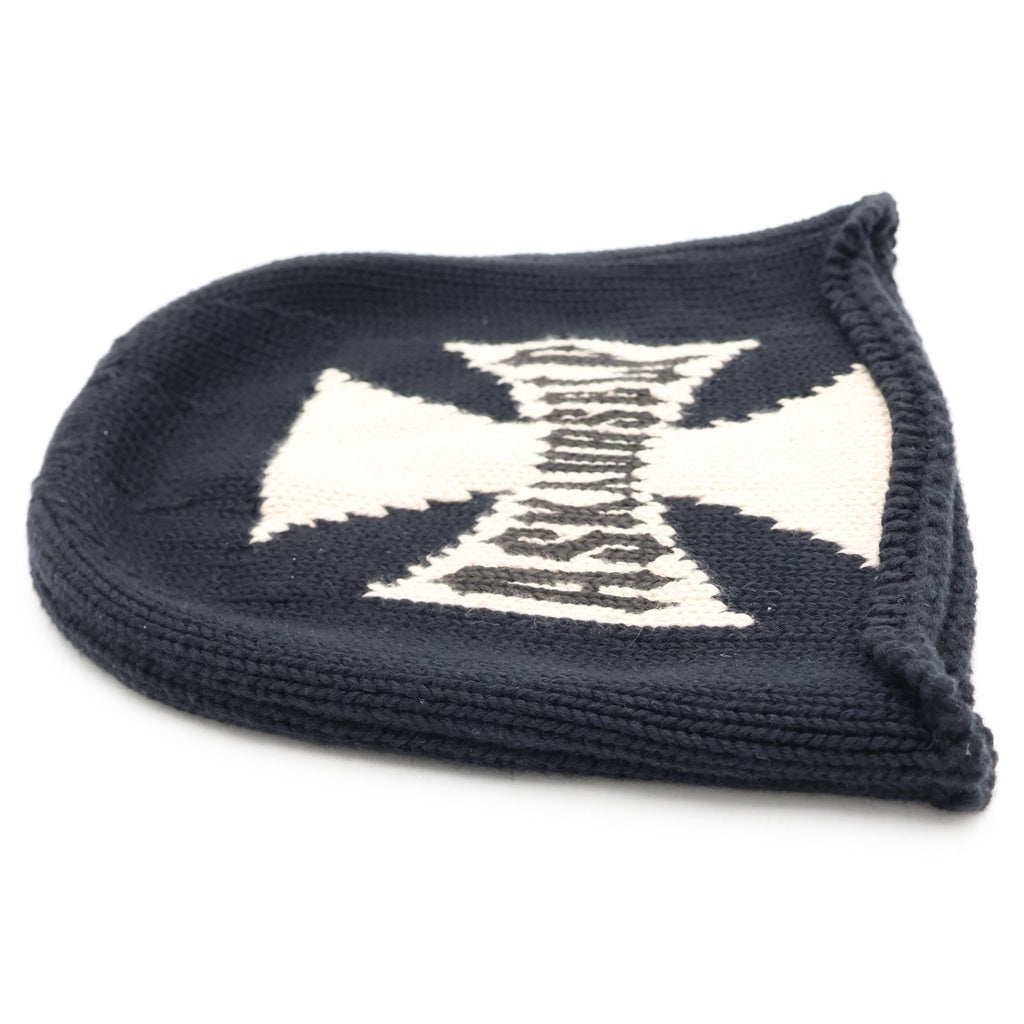 ASKYURSELF(アスクユアセルフ) Rider Cross Beanie ライダークロス ビーニー ブラック
