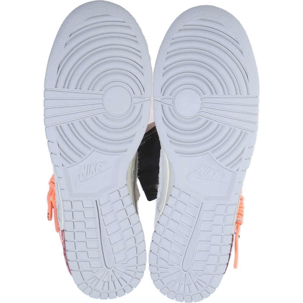 NIKE(ナイキ) ×OFF-WHITE DUNK LOW 1 of 50 Lot19 DJ0950-119 オフホワイト ダンク ワンオブフィフティー ロット19 ローカットスニーカー ホワイト US9.5/27.5cm