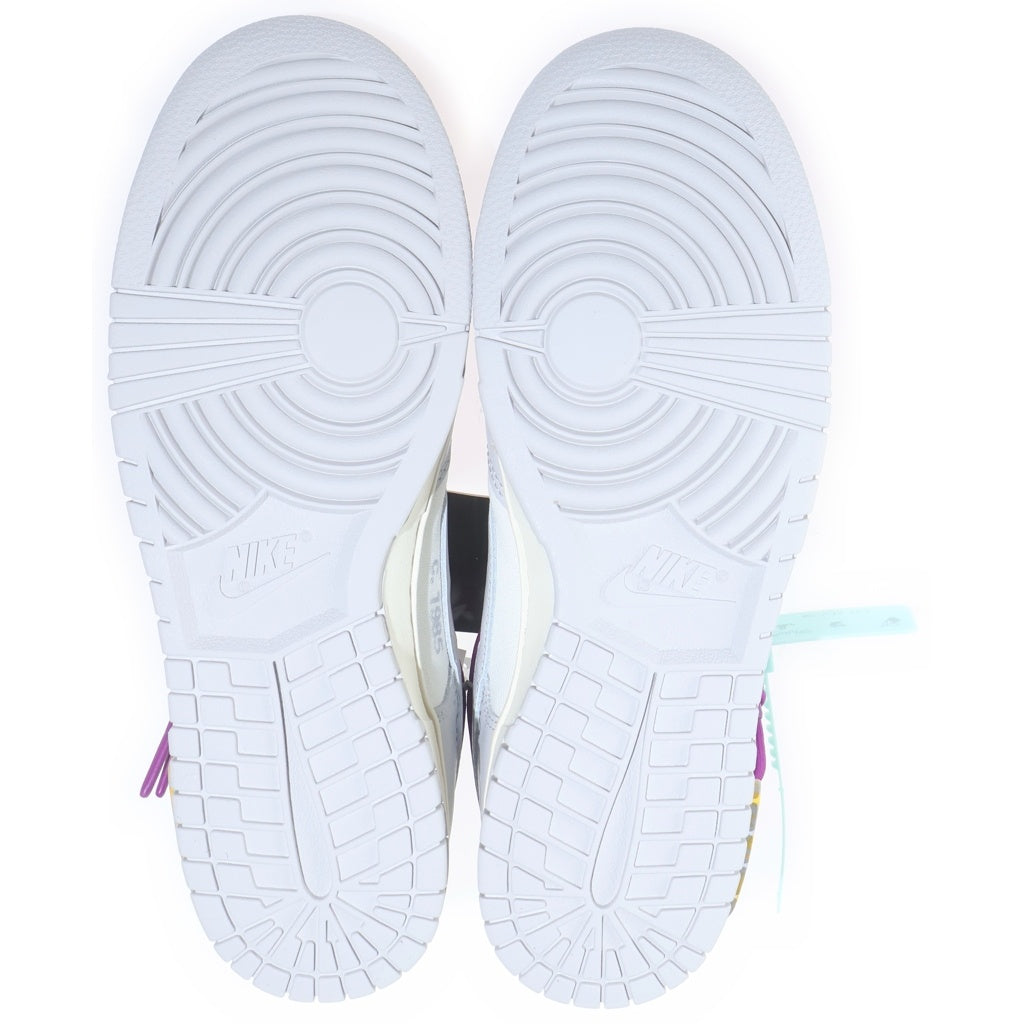 NIKE(ナイキ) ×OFF-WHITE DUNK LOW 1 OF 50 21 DM1602-100 オフホワイト ダンク ローカットスニーカー グレー/ホワイト US9.5/27.5cm