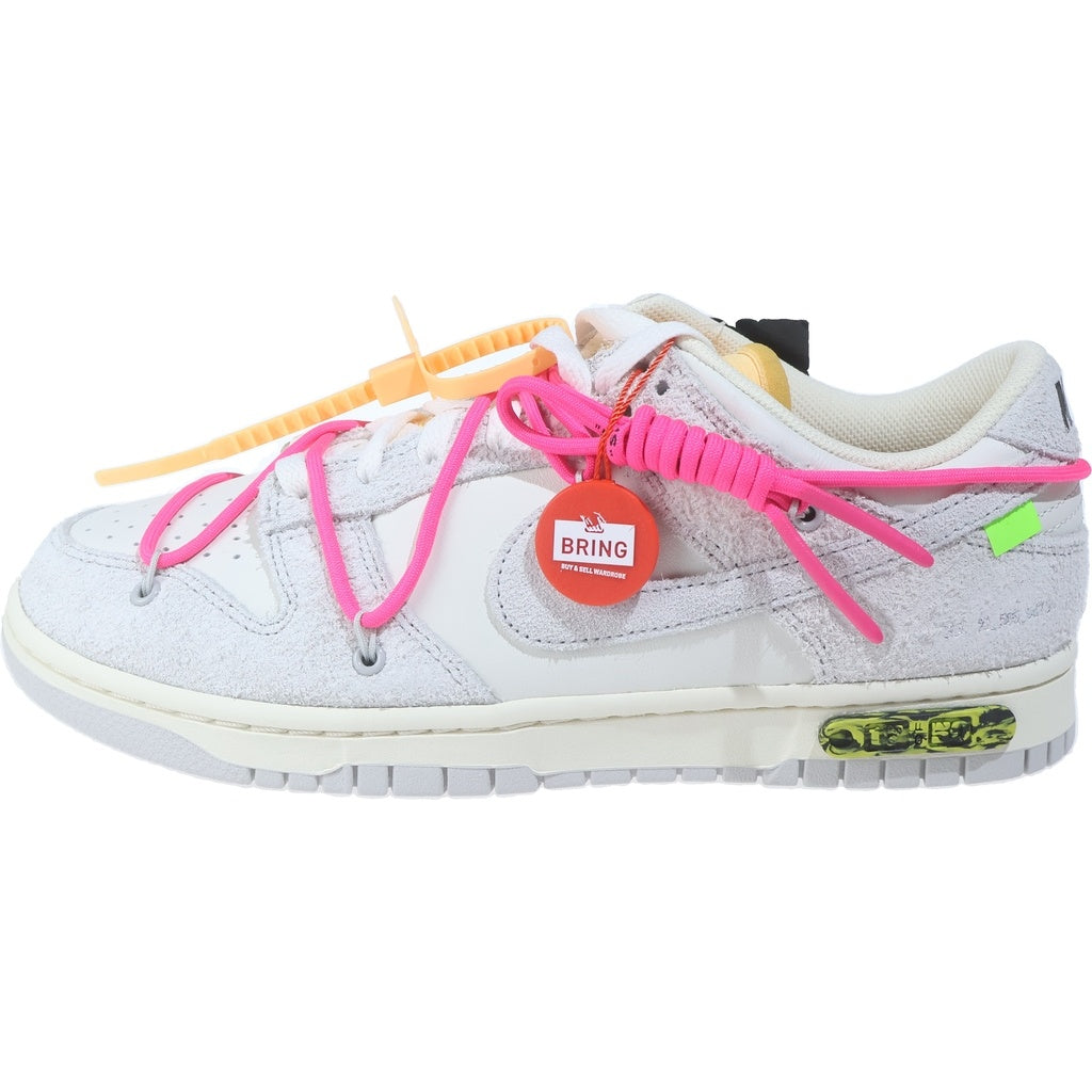 NIKE(ナイキ) ×OFF-WHITE DUNK LOW 1 OF 50 17 DJ0950-117 オフホワイト ダンク ローカットスニーカー ホワイト/グレー US9/27.0cm