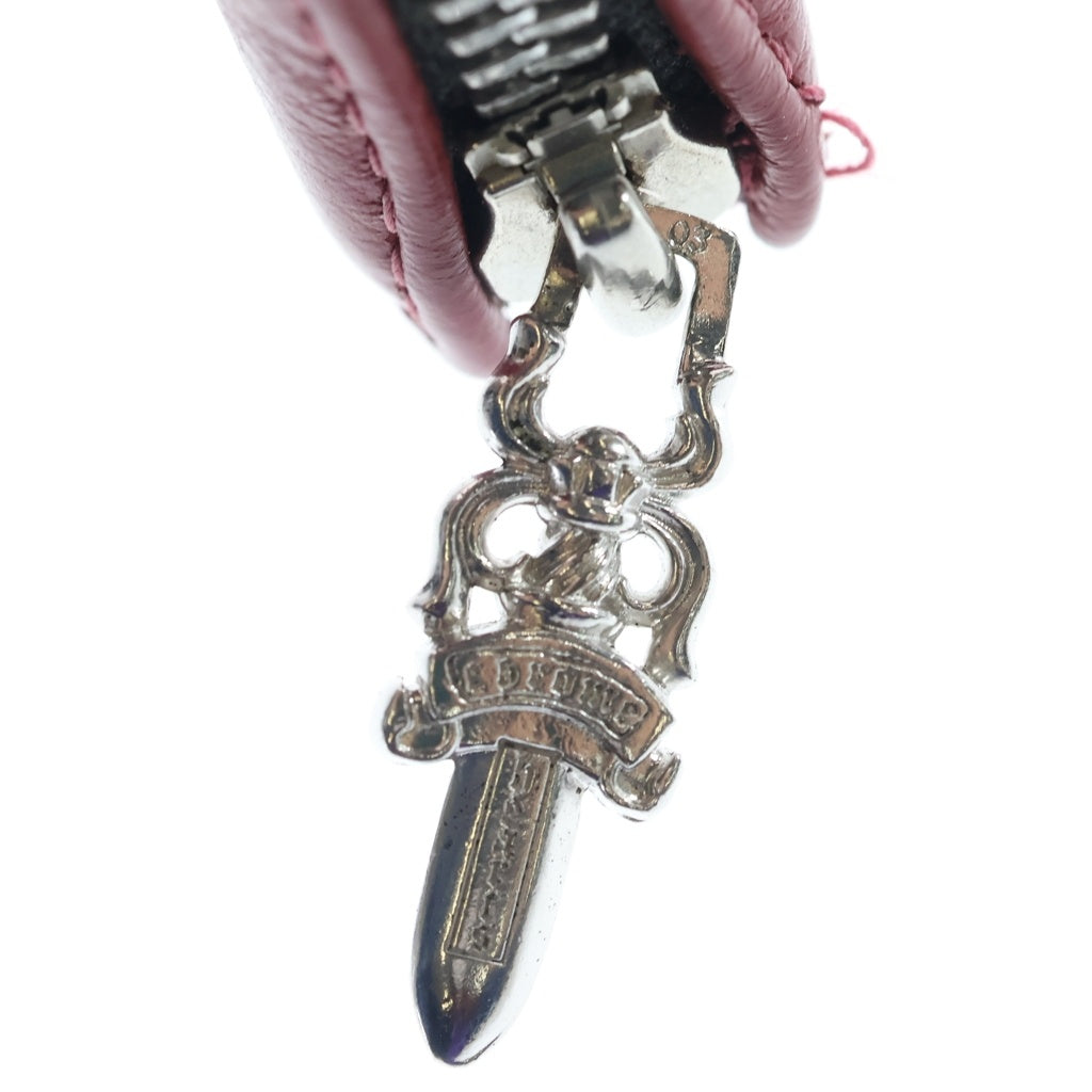 CHROME HEARTS(クロムハーツ) COSMETIC POUCH クロスパッチ コスメティックスポーチ レッド