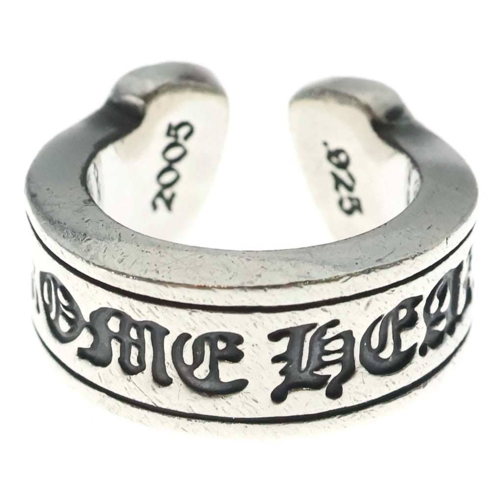 CHROME HEARTS(クロムハーツ) LG SCROLL LABEL ラージスクロールラベル リング シルバーBCA383